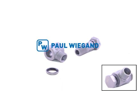 Złącze obrotowe siłownika hydraulicznego Zöller DIN/ISO 2353/8434-1 M14x1.5-10L (M16x1.5) ocynkowane