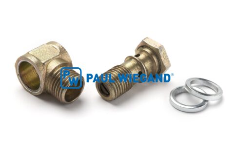 Złącze obrotowe Zöller 356 z dławikiem, siłownik hydrauliczny do otwierania pokrywy M14x1,5-10L (M16x1,5), ocynkowane, średnica: 1,5