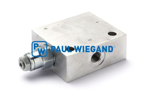 Opuszczany zawór hamulcowy Zöller 2402 Rotary II kompletny 170bar