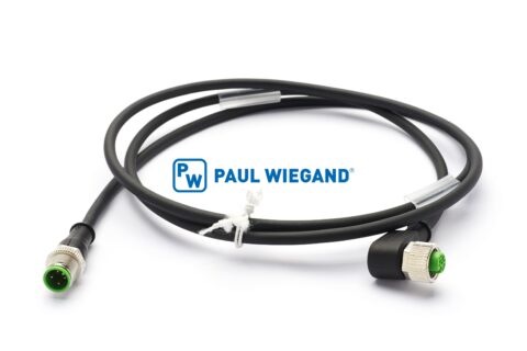 Kabel sterujący Zöller 456 jednostka sterująca M12x1-M12x1 4-pin 4x0.34mm² lg: 1200