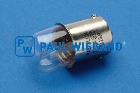 Żarówka MUT Vario-/Rotopress "BA15s" DIN 49720 T1 24VDC 5W