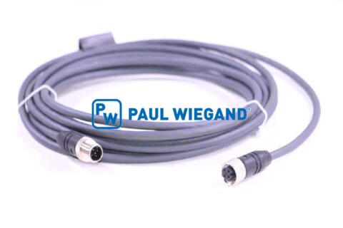 Kabel sterujący Ros Roca UPC Lifter nadajnik czujnika fotoelektrycznego boczny M12-M12 5-stykowy lg: 5000