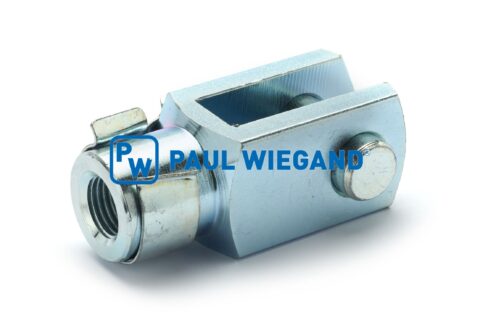Głowica widełkowa Norba RL300, siłownik pneumatyczny, blokada zbiornika, DIN/ISO 71752/8140, M12x1,25, l: 62