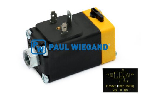 Blok sterowania zaworem elektromagnetycznym Norba RL300 24VDC 3/2-drożny