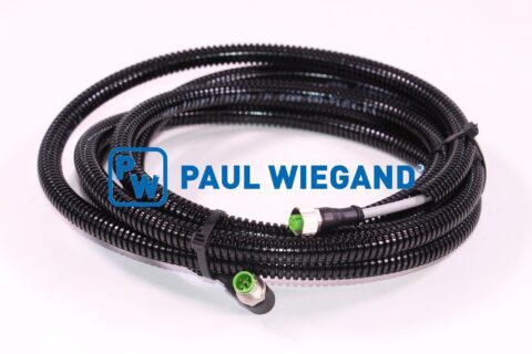 Kabel sterujący Farid FMO wiązka kablowa BS/BSBD ramię obrotowe podnośnika lewe M12-M12 5-pin 5x0,34mm² lg: 3000