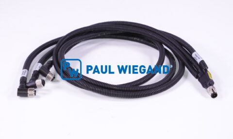 Kabel sterujący Farid FMO wiązka przewodów czujnik stop top M12-M12-M12-M12 lg: 1110