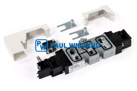Rozdzielacz Farid FMO z cewką elektromagnetyczną Zespół zaworu Układ pneumatyczny 24VDC 5/2-drożny