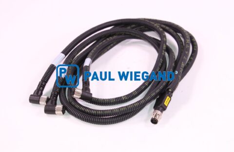 Kabel sterujący Farid FMO przełącznik pozycji tylne drzwi M12-M12-M12-M12 3x0,34mm² lg: 1100