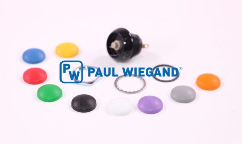 Przycisk joysticka Farid FMO top biały