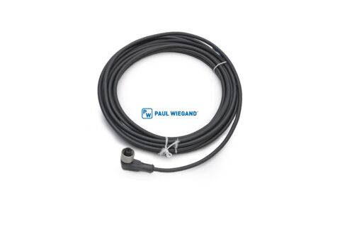 Kabel sterujący Farid Minimatic płytka dociskowa czujnika M12x1 4x0,34mm² lg: 5000