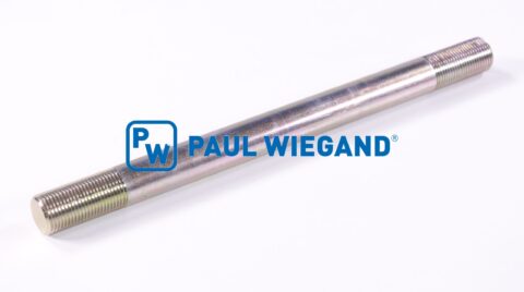 Korbowód NTM siłownik hydrauliczny ładowarki tylnej blokada kontenera M24x2 l: 320