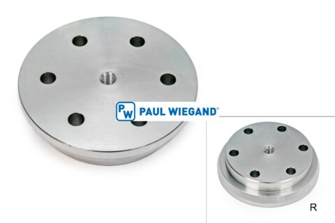 Trunnion Scarab Magnum &amp; Merlin korpus maski z łożyskiem obrotowym G1/8" D: 120/100 d: 10.5 h: 30