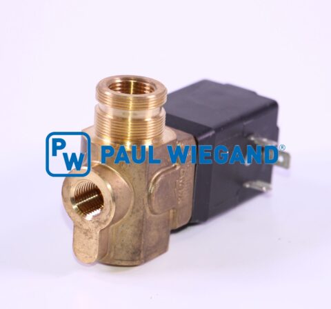 Zawór elektromagnetyczny systemu wodnego Scarab Magnum &amp; Merlin DN10 NC (nc) G1/4" - G3/8" 2/2-drożny