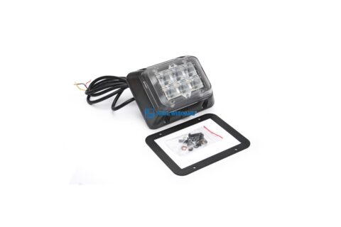 Lampa błyskowa LED Scarab montowana z przodu l: 148 w: 109 h: 49 3-biegunowa lg: 2000 12/24VDC 3W