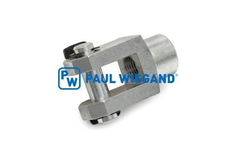 Siłownik pneumatyczny Clevis Scarab M6 M16x1.5 ocynkowany d: 12 l: 64