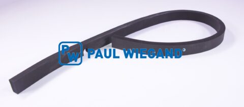 Profil uszczelniający MFH 2500 Uszczelka sekcji tylnej do pojemnika na zmiotki z klapy tylnej Guma komórkowa l: 1075 w: 30 s: 15
