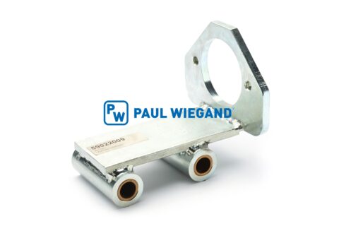 Wspornik prawej szczotki tarczowej silnika hydraulicznego MFH 5000