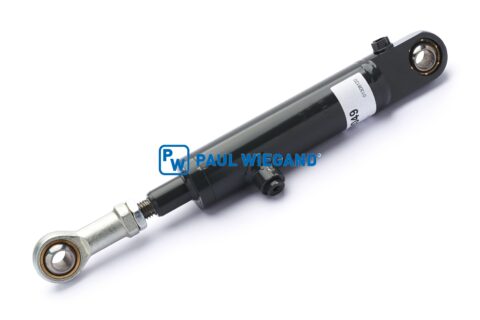 Siłownik hydrauliczny RAVO serii 5 Ramię podporowe Płyta podporowa KS: 20 Skok: 86 EBM: 300