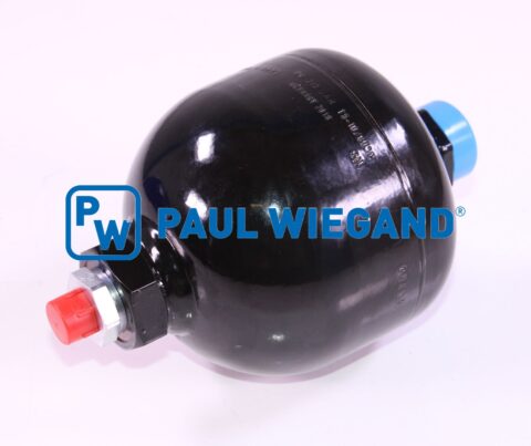 Akumulator ciśnieniowy zawieszenia przedniej osi RAVO serii 5 + układ hamulcowy G1/2" - M16x1.5 EURO 6