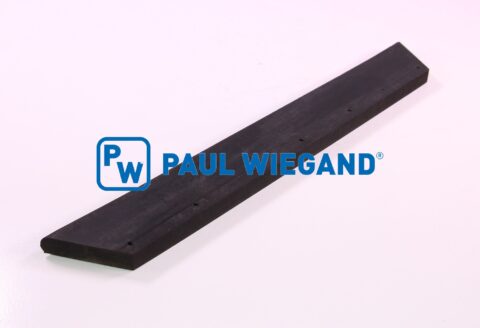 Gumowa płyta przedniego wału ssącego RAVO serii 5 l: 590 w: 80 s: 20