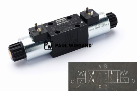 Rozdzielacz układu hydraulicznego RAVO serii 5 4/3-drożny