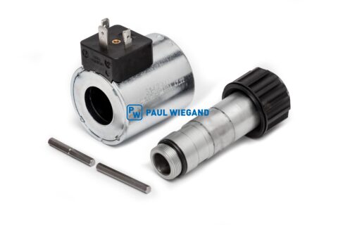 Cewka elektromagnesu RAVO serii 5 z rurą biegunową D: 45 d: 22 h: 50 24VDC