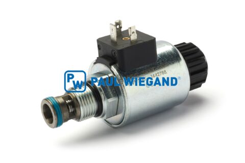 Zawór kierunkowy RAVO serii 5 z cewką elektromagnetyczną Układ hydrauliczny 24VDC