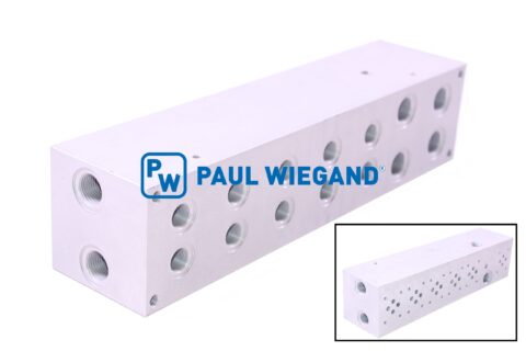 Blok podstawowy systemu hydraulicznego przedniej szczotki RAVO serii 5