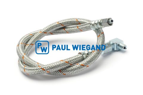 Przewód smarowania RAVO ze złączką rozpórki osi przedniej l: 750 R1/8"-M10x1