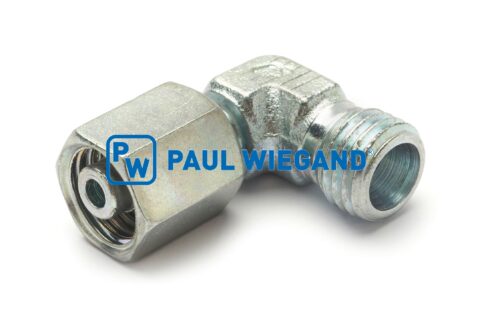 Złącze kolankowe RAVO z nakrętką złączkową DIN/ISO 2353/8434-1 6L (M12x1.5) ocynkowane