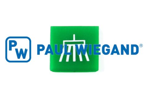 Symbol przełącznika RAVO " szczotka tarczowa " zielony