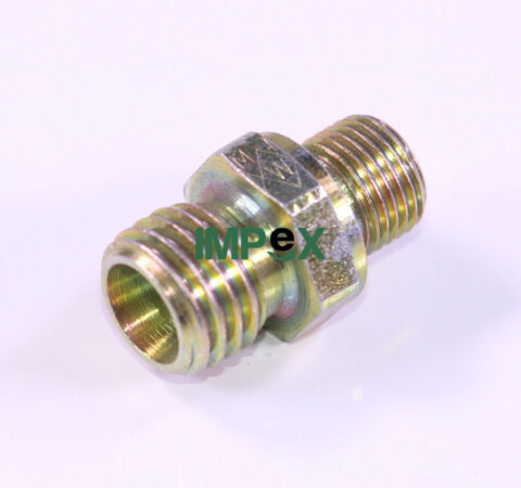 Złączka wkręcana RAVO części standardowe DIN/ISO 2353/8434-1 G1/8"/M12x1.5-6L ocynkowana