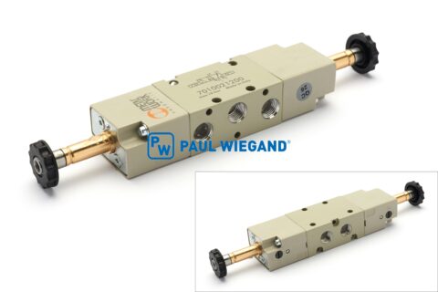 Zawór kierunkowy Faun Viatec Viajet 4-5 system pneumatyczny G1/8" 5/2-drożny