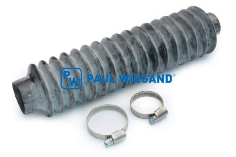 Mieszek Faun Viatec Viajet 6-7 wraz z zaciskiem Siłownik pneumatyczny Szczotka tarczowa D: 77 d: 30/40 l: 290