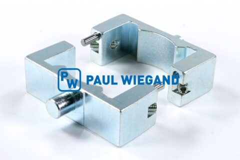 Uchwyt szczotki tarczowej cylindra pneumatycznego Faun Viatec Viajet 6-7, prawy