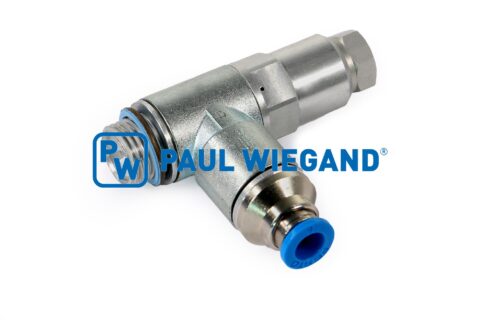 Złączka wciskana Faun Viatec Viajet 6-7 zawór zwrotny siłownik pneumatyczny G1/4 "x 6 IG 1/8"