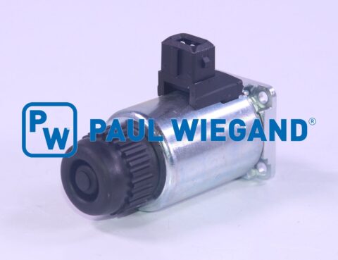 Cewka elektromagnetyczna Faun Viatec Viajet 6-7 z rurą biegunową Główny blok sterujący D: 39 h: 50 12VDC proporcjonalny