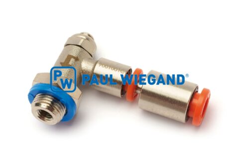 Zawór zwrotny przepustnicy Faun Viatec Viajet 6-7 Zawór zwrotny układu pneumatycznego G1/8"-M5 d: 6