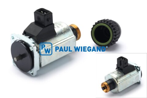 Cewka elektromagnetyczna Faun Viatec Viajet 6-7 z rurą biegunową Główny blok sterujący D: 38 d: 19,3/22 h: 50 24VDC