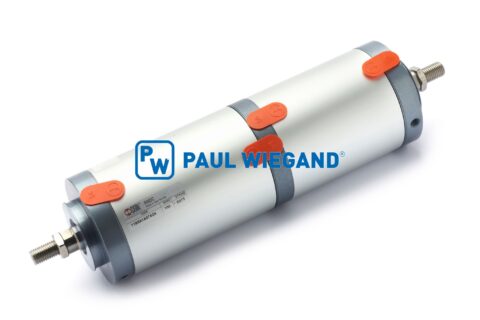 Siłownik pneumatyczny Faun Viatec AK 461 Ramię szczotki KS: 25 Skok: 50/75 EBM: 377 2-stopniowy