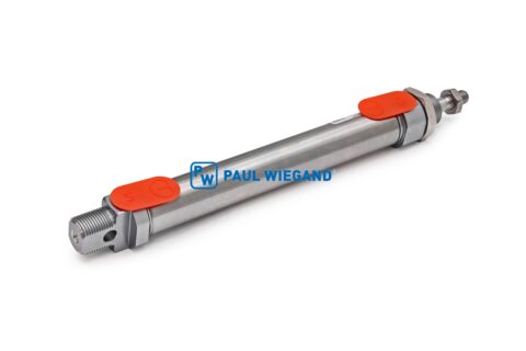 Siłownik pneumatyczny Faun Viatec AK 461 Szczotka tarczowa fartuchowa KS: 10 Skok: 150 EBM: 254