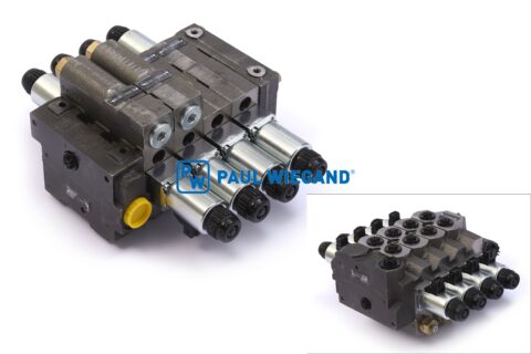 Główny blok sterujący układu hydraulicznego Faun Viatec AK 461 "H"