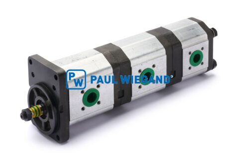 Pompa hydrauliczna Faun Viatec AK 461 3-drożna 22,5+16+11ccm