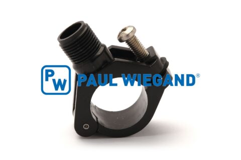 Uchwyt dyszy Faun Viatec standardowe części rura natryskowa G3/8" d: 25 czarny