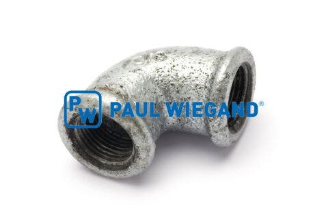 Kolanko rurowe Faun Viatec G3/8" ocynkowane wygięte pod kątem 90°