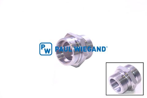 Złączka wkręcana Chłodnica oleju hydraulicznego części standardowych Faun Viatec DIN/ISO 2353/8434-1 G1 1/4"-35L (M45x2) ocynkowana