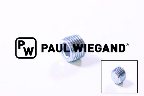 Wtyk śrubowy z gniazdem sześciokątnym DIN 906 R1/4"
