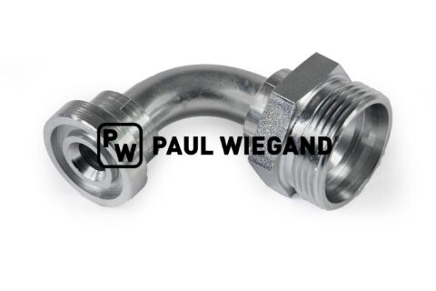 Złącze kołnierzowe silnika hydraulicznego Schmidt Cleango 400/500 DIN/ISO 2353/8434-1 1/2" - 28L (M36x2) ocynkowane