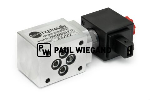 Zawór kierunkowy Schmidt Cleango 400/500 Układ hydrauliczny 24VDC 2/2-drożny EURO 6