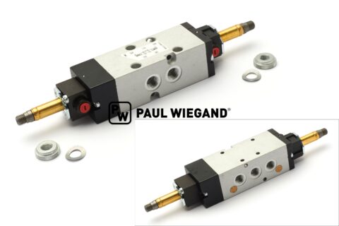 Zawór pneumatyczny Schmidt SK650 Układ pneumatyczny 5/3 - R1/8" 24VDC